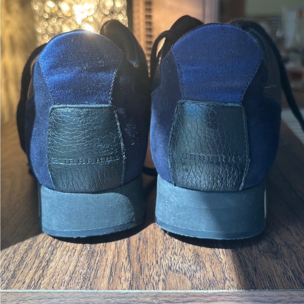 Burberry Black and Navy Sneakers - Picture 3 of 9